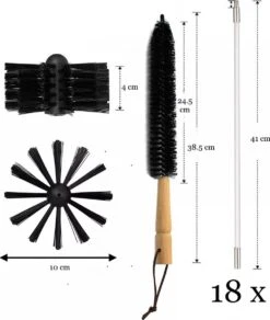 Schoorsteenveegset - 8 Meter - 2 Borstelkoppen - Professioneel - Schoorsteen Borstel - Veegkit - Haardset Voor Houtkachel - Flexibel - Schoorsteenveger - Pelletkachel Accessoires - Schoorsteen Reiniger - Geschikt Voor Boormachines 15 Schoorsteenveegset - 8 Meter - 2 Borstelkoppen - Professioneel - Schoorsteen Borstel - Veegkit - Haardset Voor Houtkachel - Flexibel - Schoorsteenveger - Pelletkachel Accessoires - Schoorsteen Reiniger - Geschikt Voor Boormachines -Dagelijkse Benodigdheden Verkoop 1016x1200 1