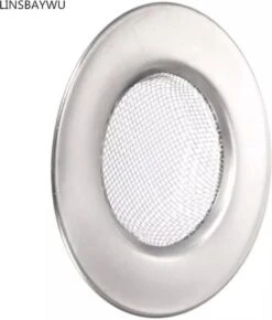 JvB - Gootsteen Zeef 2 Stuks RVS Buitenmaat 7.5 Cm Binnenmaat 4,3 Cm - Zeef - Gootsteen - Haar Opvanger Haar Vanger - Vuil Tegenhouden -Dagelijkse Benodigdheden Verkoop 1021x1200