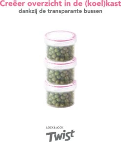 Lock&Lock Voorraadbussen - Vershoudbakjes - Bewaardozen Voedsel - Sausbakjes Met Deksel - Dressing Bakje - Kruidenpotjes - Babyvoeding Bewaarbakjes - 150 Ml - Rond - Luchtdicht - BPA Vrij - Set Van 6 Stuks -Dagelijkse Benodigdheden Verkoop 1021x1200 7