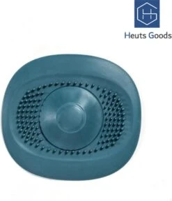 Heuts Goods - Gootsteenzeef - Gootsteenstop - Afvoerzeef - Afvoerstop - Spoelbal - Bad - Douchebak - Keuken - Wasbak - Badkuip - Siliconen - Donkerblauw -Dagelijkse Benodigdheden Verkoop 1028x1200