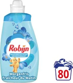 Robijn Wasverzachter - Morgenfris - Voordeelverpakking 4 X 80 Wasbeurten -Dagelijkse Benodigdheden Verkoop 1060x1200