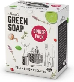Marcel's Green Soap Dinner Pack - 1 X 1 Box 18 Marcel's Green Soap Dinner Pack - 1 X 1 Box -Dagelijkse Benodigdheden Verkoop 1087x1200
