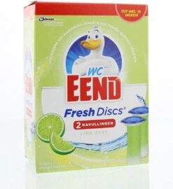 WC Eend Fresh Discs Navul Duo Lime 72 Ml -Dagelijkse Benodigdheden Verkoop 1096x1200 1