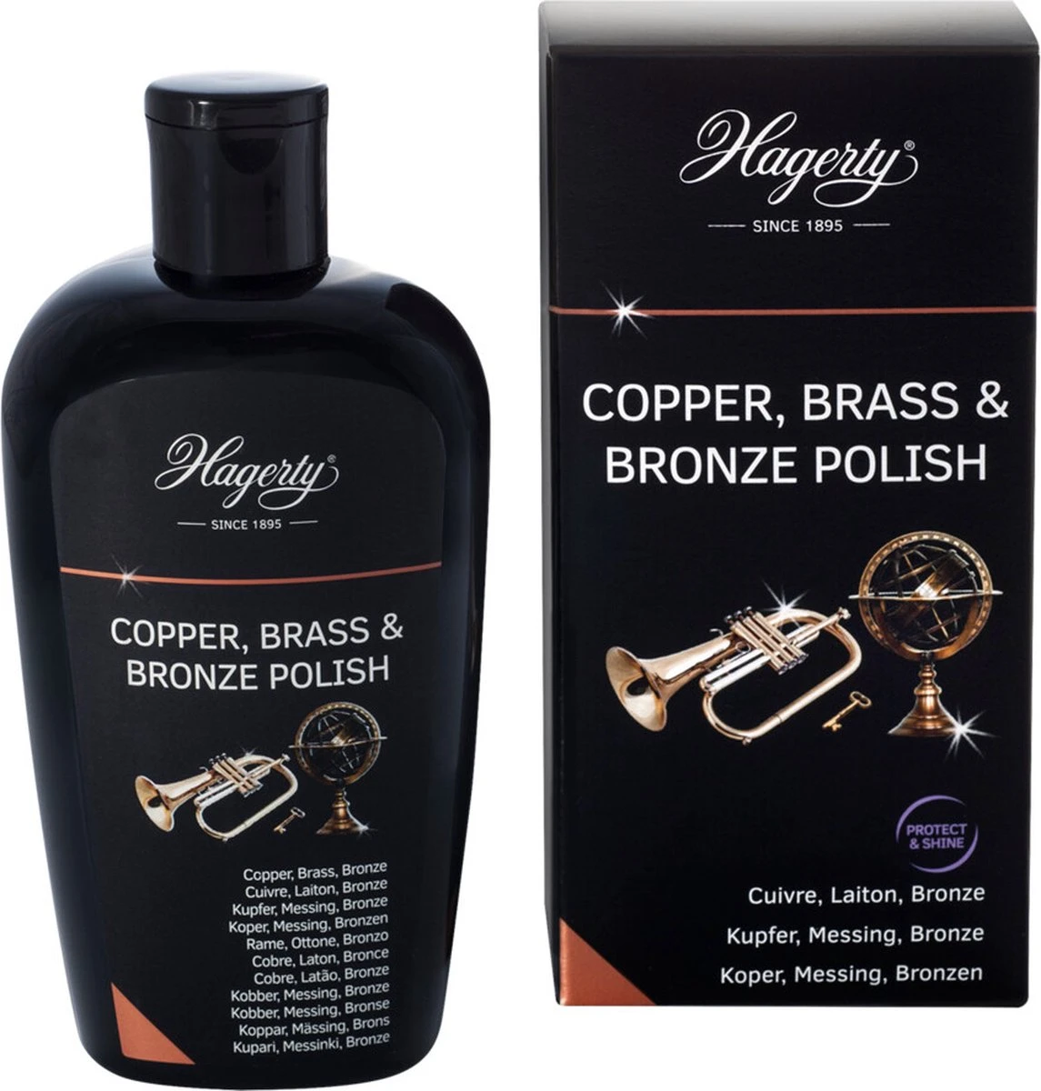 Hagerty Copper, Brass & Bronze Polish - Poetsmiddel Voor Koper, Messing En Brons 250 Ml 3 Hagerty Copper, Brass & Bronze Polish - Poetsmiddel Voor Koper, Messing En Brons 250 Ml - Afbeelding 3