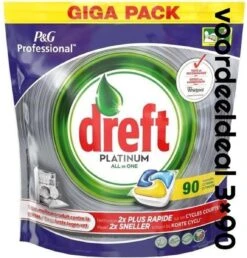 Dreft Platinum - All In One Lemon Voordeeldeal 270 Vaatwastabletten / Jaardoos / Megadeal / Voordeeldoos 5 Dreft Platinum - All In One Lemon Voordeeldeal 270 Vaatwastabletten / Jaardoos / Megadeal / Voordeeldoos -Dagelijkse Benodigdheden Verkoop 1147x1200 2