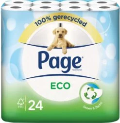 Page Toiletpapier - Eco - Duurzaam - 24 Rollen - Voordeelverpakking -Dagelijkse Benodigdheden Verkoop 1172x1200 3