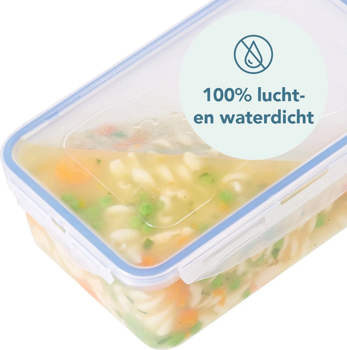 Lock&Lock Vershouddoos Voor Brood - Brooddoos - Broodtrommel - Brood Bewaren - Opbergdoos - Bewaardoos Met Deksel - 100% Luchtdicht - BPA Vrij - 5 Liter - Transparant 7 Lock&Lock Vershouddoos Voor Brood - Brooddoos - Broodtrommel - Brood Bewaren - Opbergdoos - Bewaardoos Met Deksel - 100% Luchtdicht - BPA Vrij - 5 Liter - Transparant - Afbeelding 7