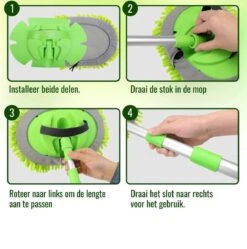 Merkloos Professionele Telescopische Wasborstel + Tonova Pen - Auto Schoonmaakborstel - Anti Slip - Auto, Caravan & Camper - Uitschuifbaar - Groen 12 Merkloos Professionele Telescopische Wasborstel + Tonova Pen - Auto Schoonmaakborstel - Anti Slip - Auto, Caravan & Camper - Uitschuifbaar - Groen -Dagelijkse Benodigdheden Verkoop 1190x1200 10