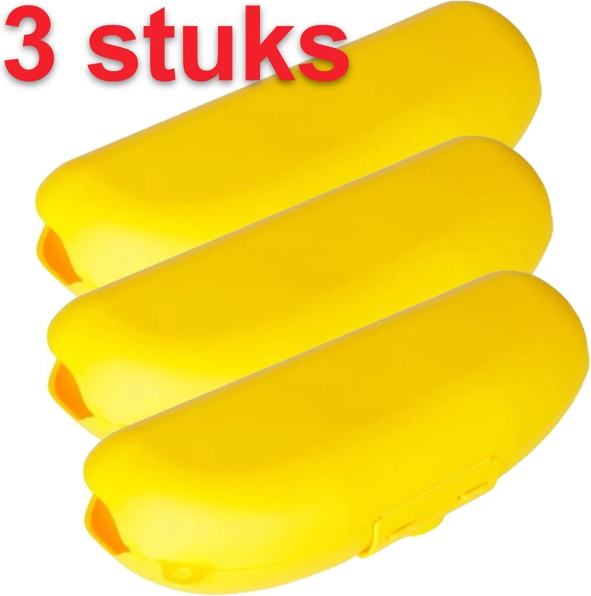 Bananendoos Fruitbox Bananen Bewaardoos 3 Stuks 1 Bananendoos Fruitbox Bananen Bewaardoos 3 Stuks
