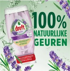 Dreft Natuurlijke Geur - Afwasmiddel - Lavendel & Rozemarijn - Ondersteboven Fles - Voordeelverpakking 8 X 370 Ml -Dagelijkse Benodigdheden Verkoop 1195x1200 4