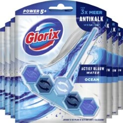 Glorix Power 5+ Ocean Toiletblokken - 7 Stuks - Voordeelverpakking -Dagelijkse Benodigdheden Verkoop 1195x1200 7