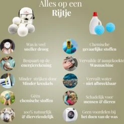 Goodlifehacks Originele XL 6 Stuks Drogerballen - Wasbollen - Wasverzachter - Zero Waste Dryerballs - Duurzaam - Herbruikbare Droogballen - Wit & Grijs - Energie Besparen 16 Goodlifehacks Originele XL 6 Stuks Drogerballen - Wasbollen - Wasverzachter - Zero Waste Dryerballs - Duurzaam - Herbruikbare Droogballen - Wit & Grijs - Energie Besparen -Dagelijkse Benodigdheden Verkoop 1198x1200 10