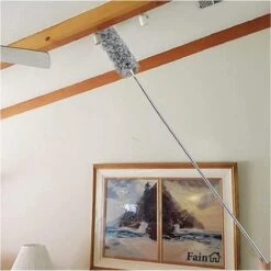 Fain® Plumeau Met Telescoopsteel – Grijs – 80 Tot 240 Cm - Uitschuifbaar – Wasbaar - Flexibel 360° Draaibaar – Duster - Microvezel Ragebol -Dagelijkse Benodigdheden Verkoop 1198x1200 23