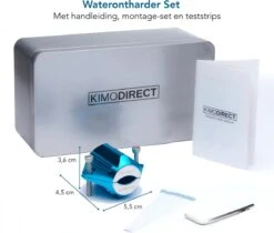 KIMO DIRECT Waterontharder Met 6 Teststrips - Waterontharder - Huishouden Tot 6 Personen - Waterfilter - 7500 Gauss - Blauw -Dagelijkse Benodigdheden Verkoop 1200x1020 1