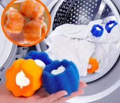 Merkloos Wasbol - Kat - Haarverwijderaar Voor Huisdieren - Haarverwijderaar - Wasbollen Voor Wasmachine - Wasbollen - 6 Stuks - Drogerballen. -Dagelijkse Benodigdheden Verkoop 1200x1027