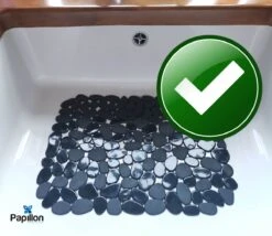 Merkloos Papillon - Gootsteenmat - 40x30 Cm - Kiezels Zwart 6 Merkloos Papillon - Gootsteenmat - 40x30 Cm - Kiezels Zwart -Dagelijkse Benodigdheden Verkoop 1200x1039 1