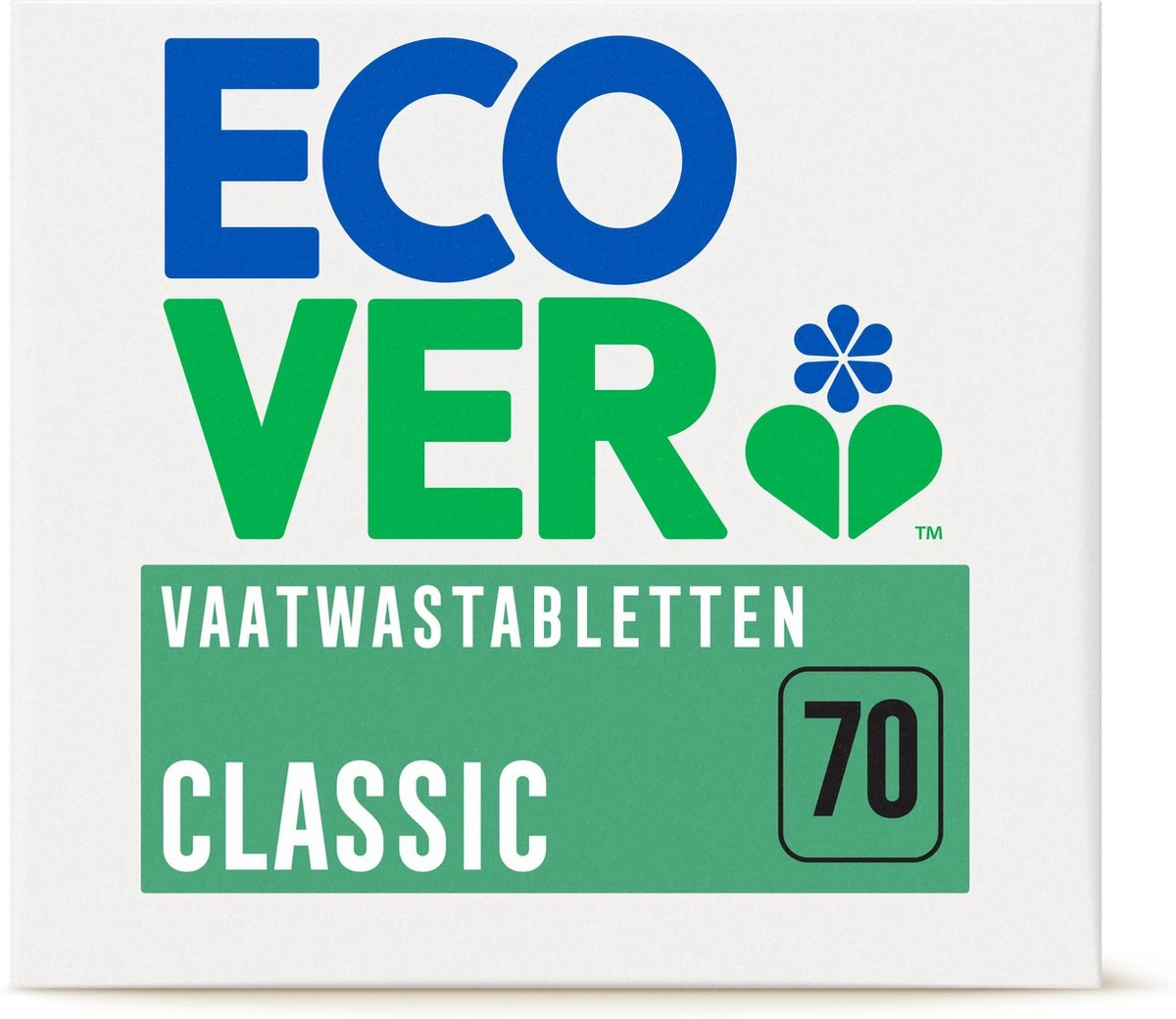 Ecover - Vaatwastabletten Classic - 70 Tabs 3 Ecover - Vaatwastabletten Classic - 70 Tabs - Afbeelding 3