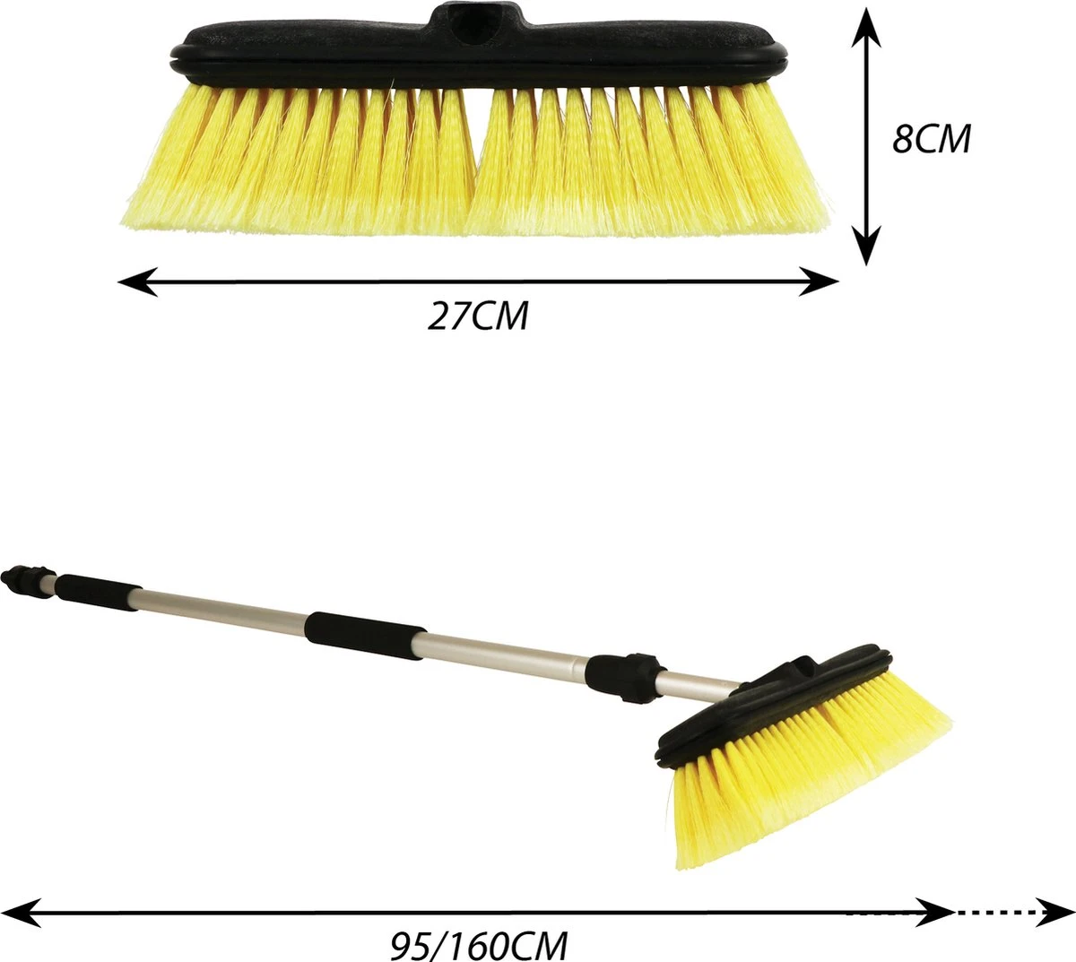 Protecton Wasborstel Met Telescopische Steel | Wasborstel Met Uitschuifbare Steel Auto 8 Protecton Wasborstel Met Telescopische Steel | Wasborstel Met Uitschuifbare Steel Auto - Afbeelding 8