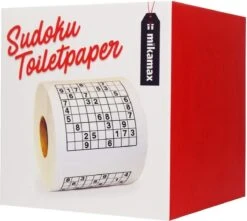 MikaMax Sudoku WC Papier - Sudoku - Iedervel Een Andere Sudoku - Toiletpapier - Puzzels - Puzzel -Dagelijkse Benodigdheden Verkoop 1200x1074 3