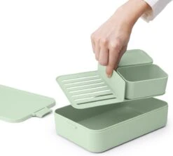 Brabantia Make & Take Bento Lunchbox Incl Bentobox- Large - Kunststof - Jade Green -Dagelijkse Benodigdheden Verkoop 1200x1077 1
