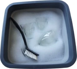 YUGN BLACK Opvouwbare Afwasteil 9 Liter - Afwasbak Teil Wasteil - Afwasbak Vierkant - Afwasteil Opvouwbaar - Ruimtebesparend - Cadeau Tip -Dagelijkse Benodigdheden Verkoop 1200x1077