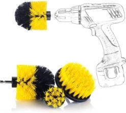 Merkloos 3 Delige Borstelset Voor Boormachine, Opzetstuk Voor Boormachine, Reinigingsborstels, Boorborstels -Dagelijkse Benodigdheden Verkoop 1200x1083 1