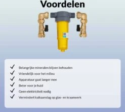 NoCalc CombiCompact PRO Starter Set - Incl. Sensor En Patroon - Waterontharder - Waterontkalker -Dagelijkse Benodigdheden Verkoop 1200x1085 3