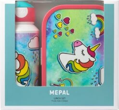 Mepal – Lunchset Campus (pu + Lb) – Pop-up Drinkfles En Broodtrommel Voor Kinderen – Unicorn – Bento Box – Lekvrij -Dagelijkse Benodigdheden Verkoop 1200x1108 3