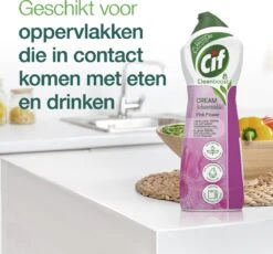 Cif CleanBoost Cream Pink Schuurmiddel - 8 X 750 Ml - Voordeelverpakking 12 Cif CleanBoost Cream Pink Schuurmiddel - 8 X 750 Ml - Voordeelverpakking -Dagelijkse Benodigdheden Verkoop 1200x1118 1
