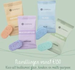 Cosmeau Schoonmaakmiddel Tabletten Cleaning Tabs Schoonmaak Tabs - Keukenreiniger - Badkamerreiniger Sanitair- Glasreiniger -Dagelijkse Benodigdheden Verkoop 1200x1132 4