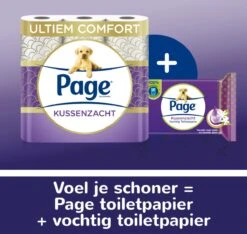 Page Vochtig Toiletpapier - 12 X 38 Stuks - Kussenzacht Vochtig Wc Papier - Voordeelverpakking -Dagelijkse Benodigdheden Verkoop 1200x1138