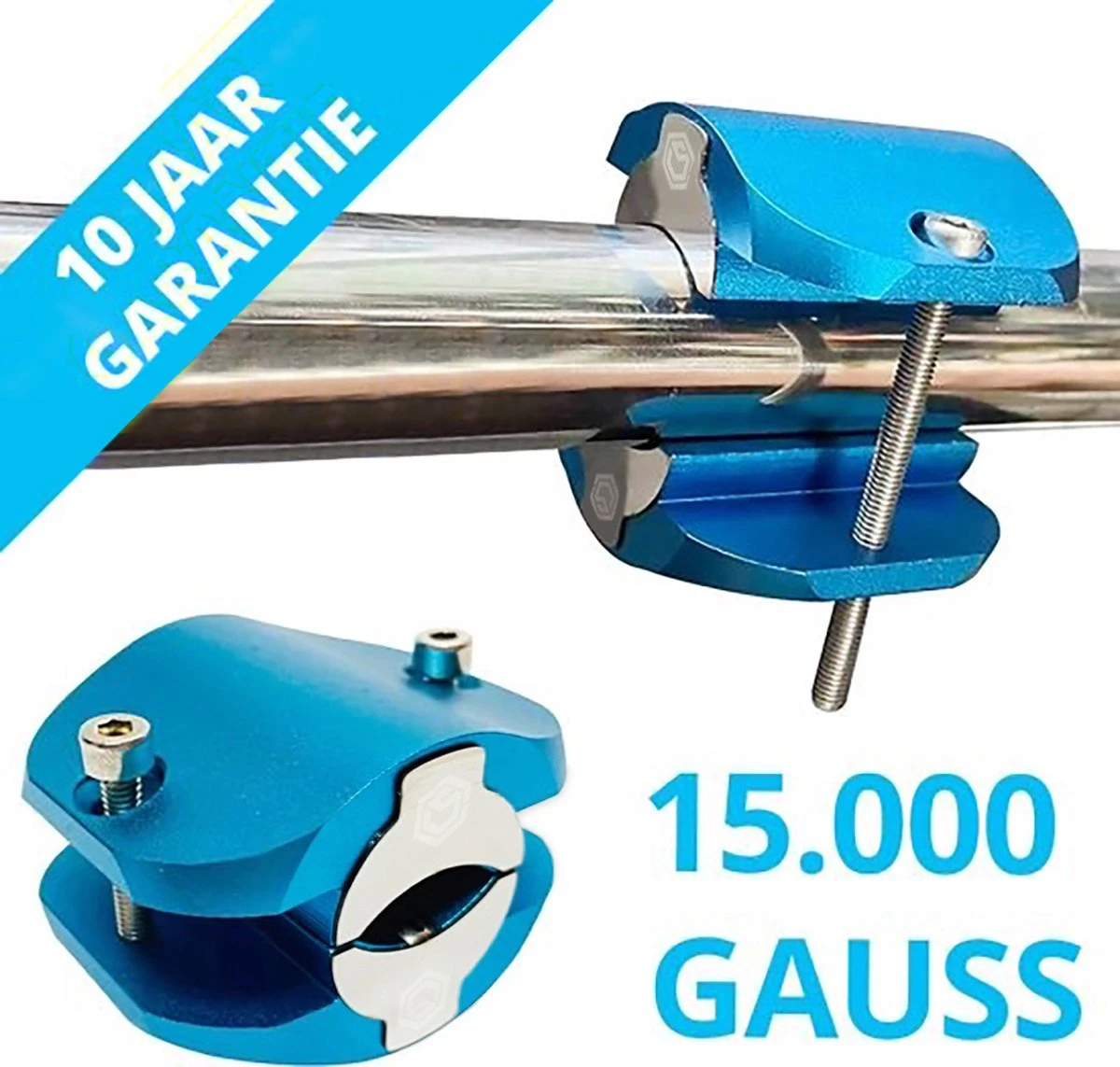 Ease Electronicz Magnetische Waterontharder 15.000 Gauss - Waterverzachter - Waterontharder Magneet - Waterontkalker - Antikalk Magneet 1 Ease Electronicz Magnetische Waterontharder 15.000 Gauss - Waterverzachter - Waterontharder Magneet - Waterontkalker - Antikalk Magneet