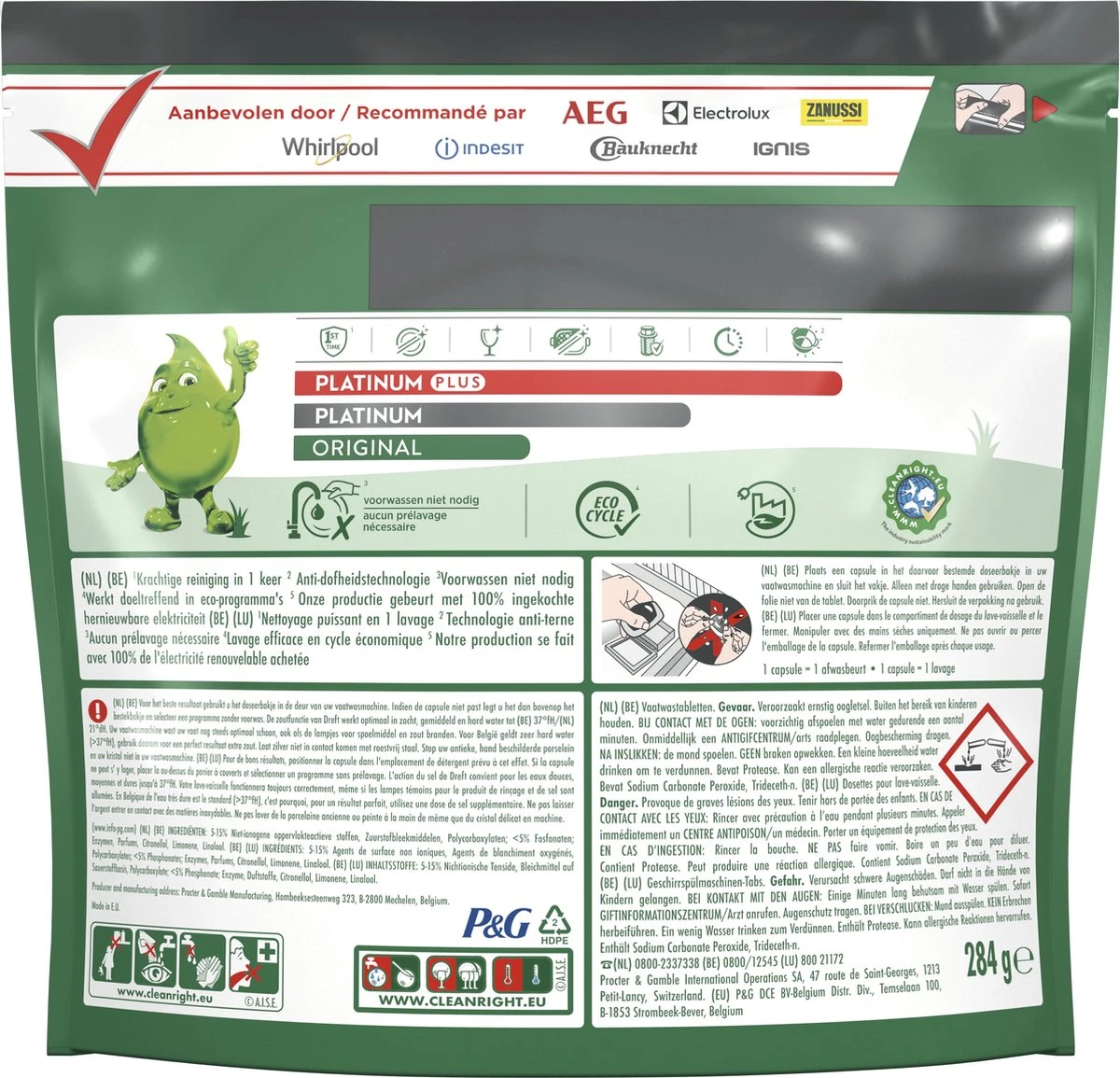 Dreft Original All In One Vaatwastabletten Regular - Voordeelverpakking 5 X 21 Stuks 3 Dreft Original All In One Vaatwastabletten Regular - Voordeelverpakking 5 X 21 Stuks - Afbeelding 3