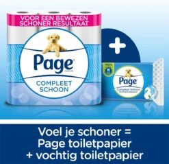 Page Toiletpapier - 32 Rollen - Compleet Schoon Wc Papier - Met Een Vleugje Katoen -Dagelijkse Benodigdheden Verkoop 1200x1159 9