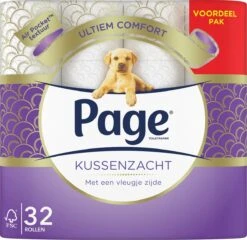 Page Toiletpapier - 32 Rollen - Kussenzacht Wc Papier (3-laags) - Voordeelverpakking 26 Page Toiletpapier - 32 Rollen - Kussenzacht Wc Papier (3-laags) - Voordeelverpakking -Dagelijkse Benodigdheden Verkoop 1200x1167