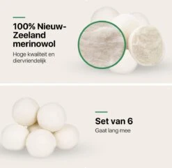 Tenify 6 XL Drogerballen + Extra Lavendel Olie - Wasbollen - Duurzaam - Schaapswol - Wasverzachter - Wasdrogerballen - Herbruikbare Droogballen - Energie Besparen 13 Tenify 6 XL Drogerballen + Extra Lavendel Olie - Wasbollen - Duurzaam - Schaapswol - Wasverzachter - Wasdrogerballen - Herbruikbare Droogballen - Energie Besparen -Dagelijkse Benodigdheden Verkoop 1200x1169 3