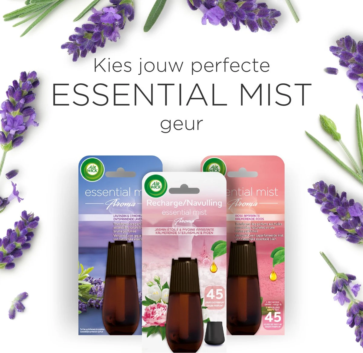 Air Wick Essential Mist Automatische Luchtverfrisser Kit - Innerlijke Rust 3 Air Wick Essential Mist Automatische Luchtverfrisser Kit - Innerlijke Rust - Afbeelding 3