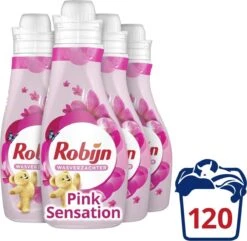 Robijn Summer Pink Wasverzachter - 4 X 30 Wasbeurten - Voordeelverpakking 10 Robijn Summer Pink Wasverzachter - 4 X 30 Wasbeurten - Voordeelverpakking -Dagelijkse Benodigdheden Verkoop 1200x1171 1