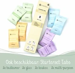 Cosmeau Schoonmaakmiddel Tabletten Cleaning Tabs Schoonmaak Tabs - Keukenreiniger - Badkamerreiniger Sanitair- Glasreiniger -Dagelijkse Benodigdheden Verkoop 1200x1174 3