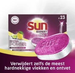 SUN® Sun All-In-1 Extra Power Lemon Vaatwastabletten - 6 X 23 Tabletten - Voordeelverpakking 13 SUN® Sun All-In-1 Extra Power Lemon Vaatwastabletten - 6 X 23 Tabletten - Voordeelverpakking -Dagelijkse Benodigdheden Verkoop 1200x1176 2
