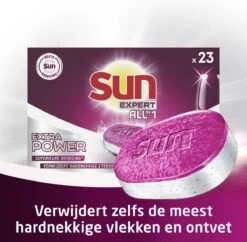 SUN® Sun Expert All-in 1 Vaatwastabletten - Extra Power - 6 X 23 Tabletten -Dagelijkse Benodigdheden Verkoop 1200x1176