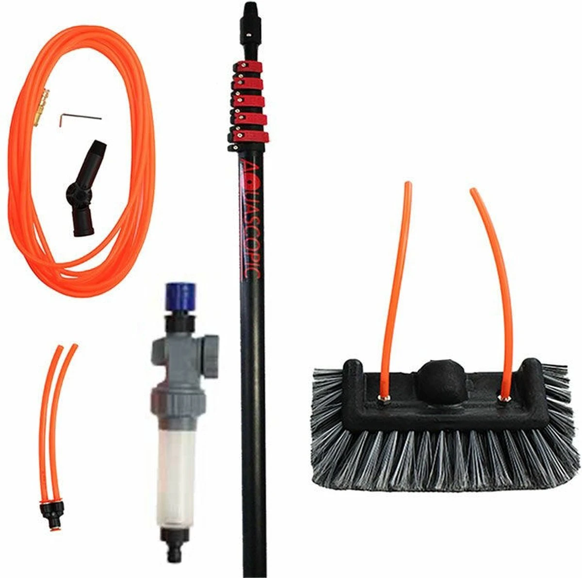 Aquascopic - Telescoopsteel Set Met Borstel - 5,4 M 6 Aquascopic - Telescoopsteel Set Met Borstel - 5,4 M - Afbeelding 6