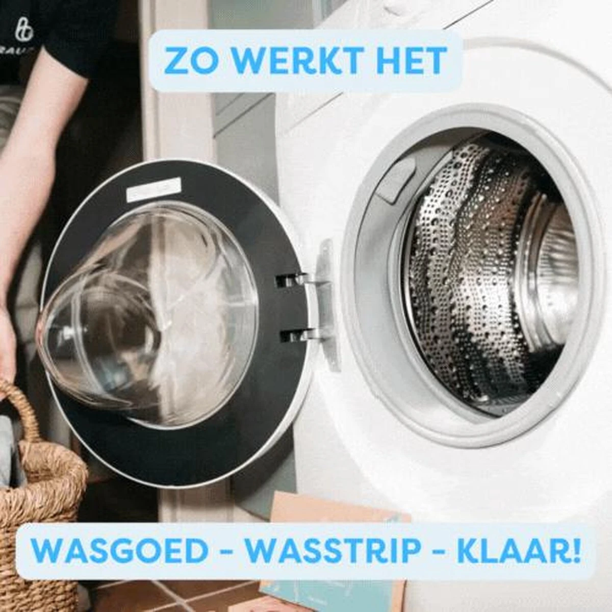 Brauzz - Wasstrips - 32 Wasbeurten - Geurloos 8 Brauzz - Wasstrips - 32 Wasbeurten - Geurloos - Afbeelding 8