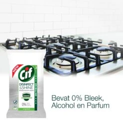 Cif Disinfect & Shine Wipes Original Desinfectie Schoonmaakdoekjes - 12 X 30 Doekjes - Voordeelverpakking 21 Cif Disinfect & Shine Wipes Original Desinfectie Schoonmaakdoekjes - 12 X 30 Doekjes - Voordeelverpakking -Dagelijkse Benodigdheden Verkoop 1200x1200 1015