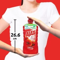 Ajax® Ajax Allesreiniger Fête Des Fleur Rode Bloem 8 X 1L - Voordeelverpakking -Dagelijkse Benodigdheden Verkoop 1200x1200 1036