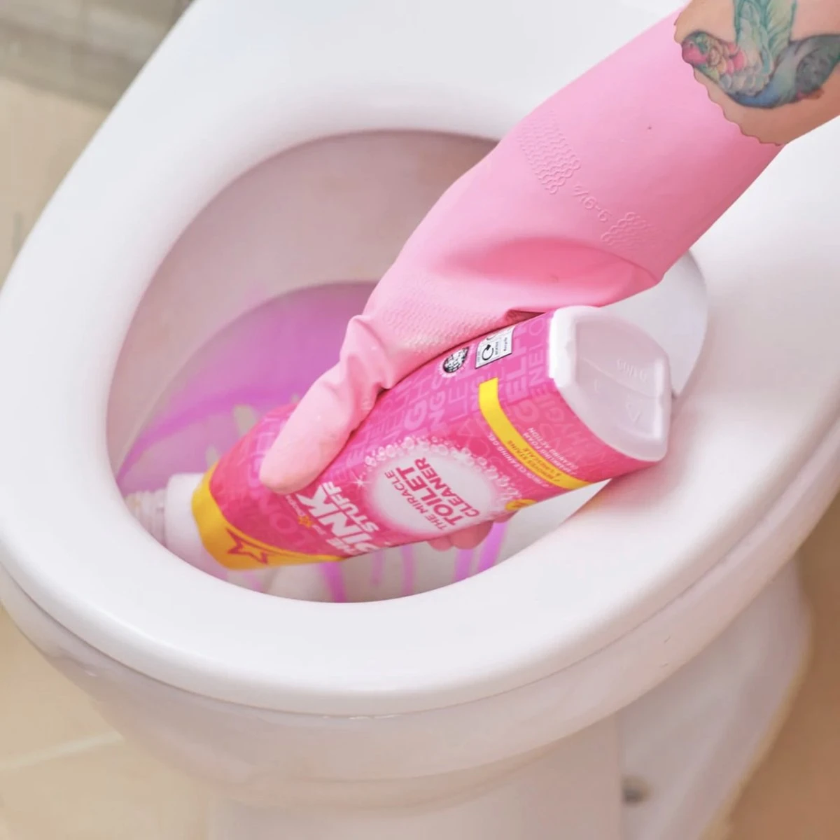 The Pink Stuff The Miracle Toilet Cleaner - Toiletreiniger - 750ml 5 The Pink Stuff The Miracle Toilet Cleaner - Toiletreiniger - 750ml - Afbeelding 5