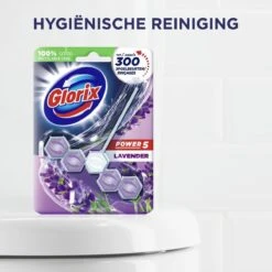 Glorix Power 5 Toiletblokken - Lavendel - 9 Stuks - Voordeelverpakking -Dagelijkse Benodigdheden Verkoop 1200x1200 1172