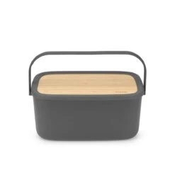 Brabantia Nic Broodtrommel - Met Bamboe Deksel - Dark Grey 17 Brabantia Nic Broodtrommel - Met Bamboe Deksel - Dark Grey -Dagelijkse Benodigdheden Verkoop 1200x1200 1451