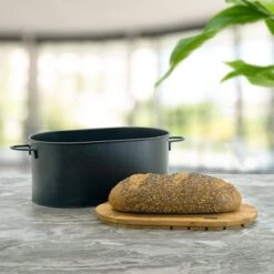 Industrial Living Broodtrommel-Brooddoos Met Snijplank-Brood Bewaren-Metaal-Hout 8 Industrial Living Broodtrommel-Brooddoos Met Snijplank-Brood Bewaren-Metaal-Hout -Dagelijkse Benodigdheden Verkoop 1200x1200 1456