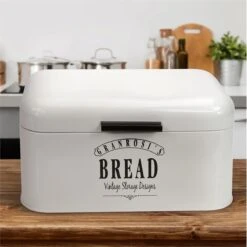 Delaware Broodtrommel Metaal 30 X 16 X 20,5 Cm Klapdeksel Ventilatiegaten -Dagelijkse Benodigdheden Verkoop 1200x1200 1461